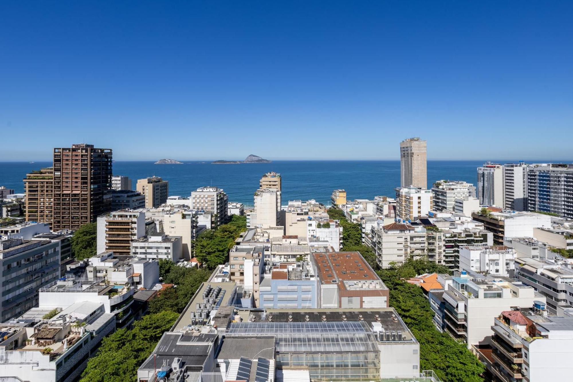 Apartamento Vista Mar Leblon - Sofisticacao, E Conforto Río de Janeiro
